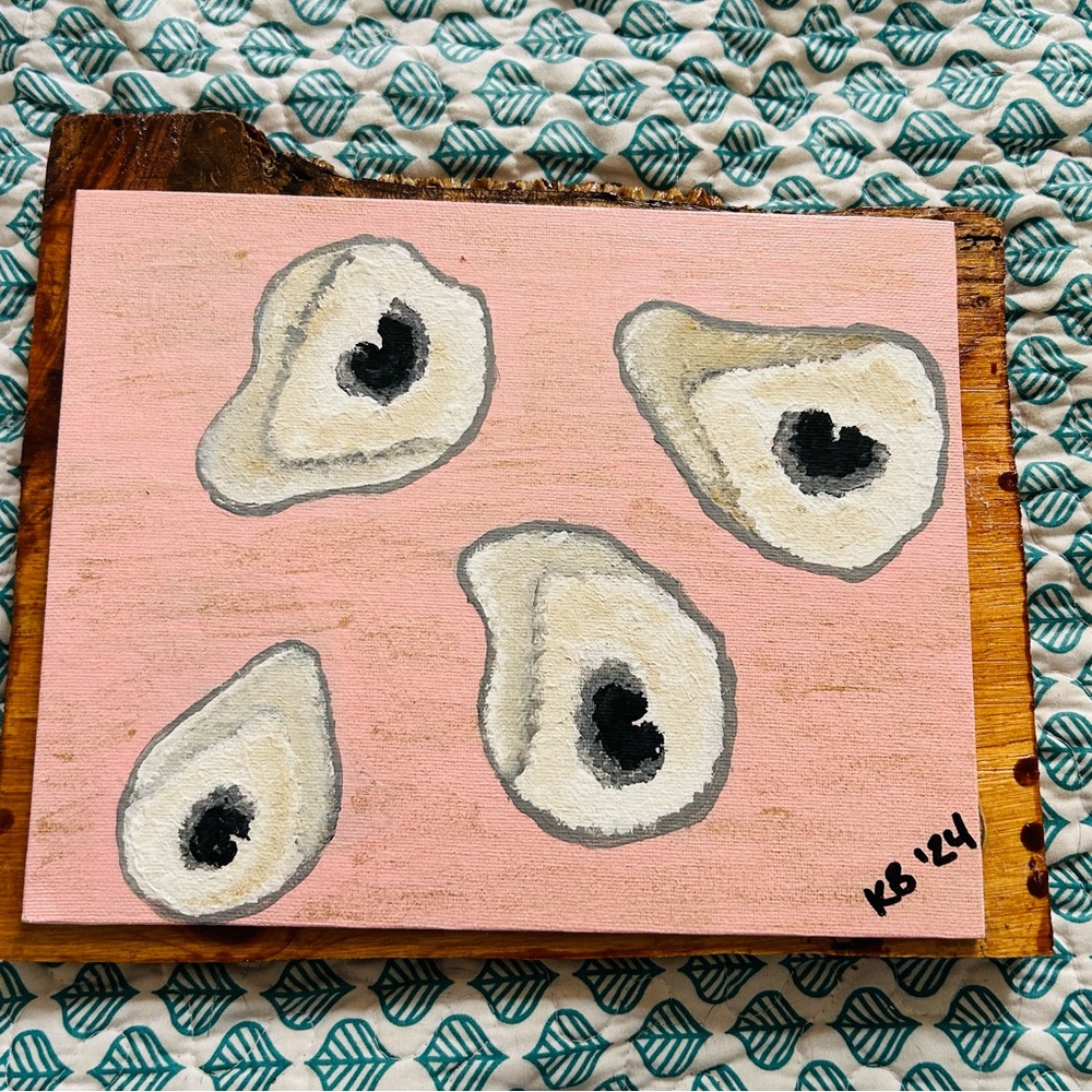 Original oyster painting